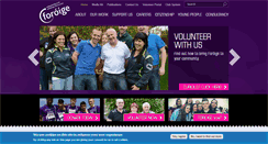 Desktop Screenshot of foroige.ie