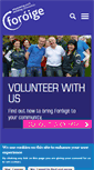 Mobile Screenshot of foroige.ie